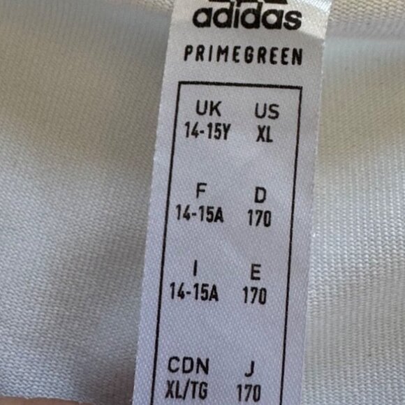 Adidas Club Skirt Skort White GOLF TENNIS Aeroready Primegreen Womens XL - Picture 8 of 10